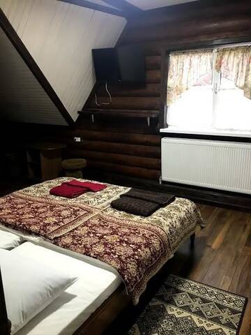 Фото номера Стандартный двухместный номер с 2 отдельными кроватями Мотели Fayniy Motel г. Татаров 11