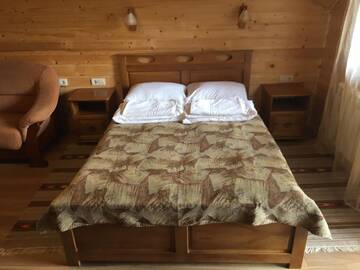 Фото номера Двухместный номер Делюкс с 1 кроватью и балконом Гостевой дом Guesthouse Kolo Druziv г. Татаров 4