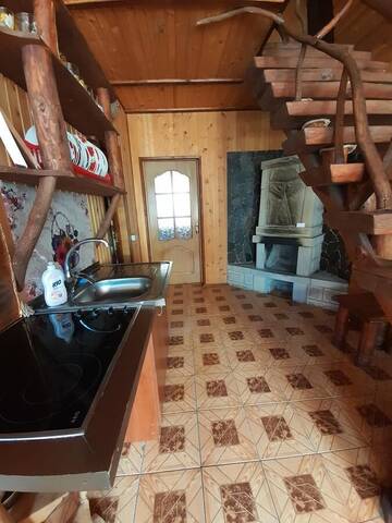 Фото номера Апартаменты с 3 спальнями Апартаменты Cottage Zhelikhovskykh г. Татаров 8